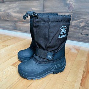 EUC Kids Kamik Snow Boots - Waterproof, Insulated (Size 1)